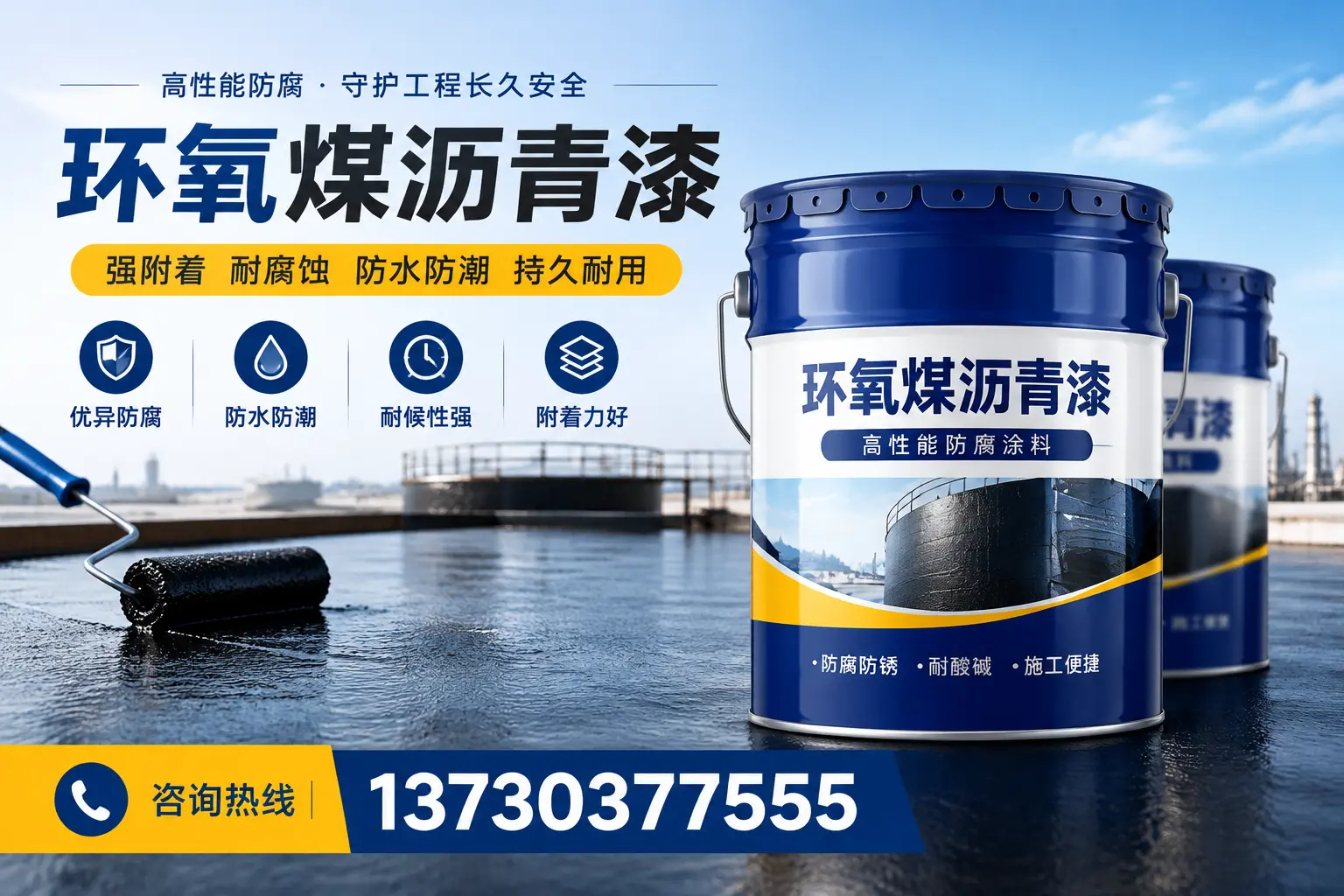 如何判断环氧煤沥青漆的质量?玉树消费者指南