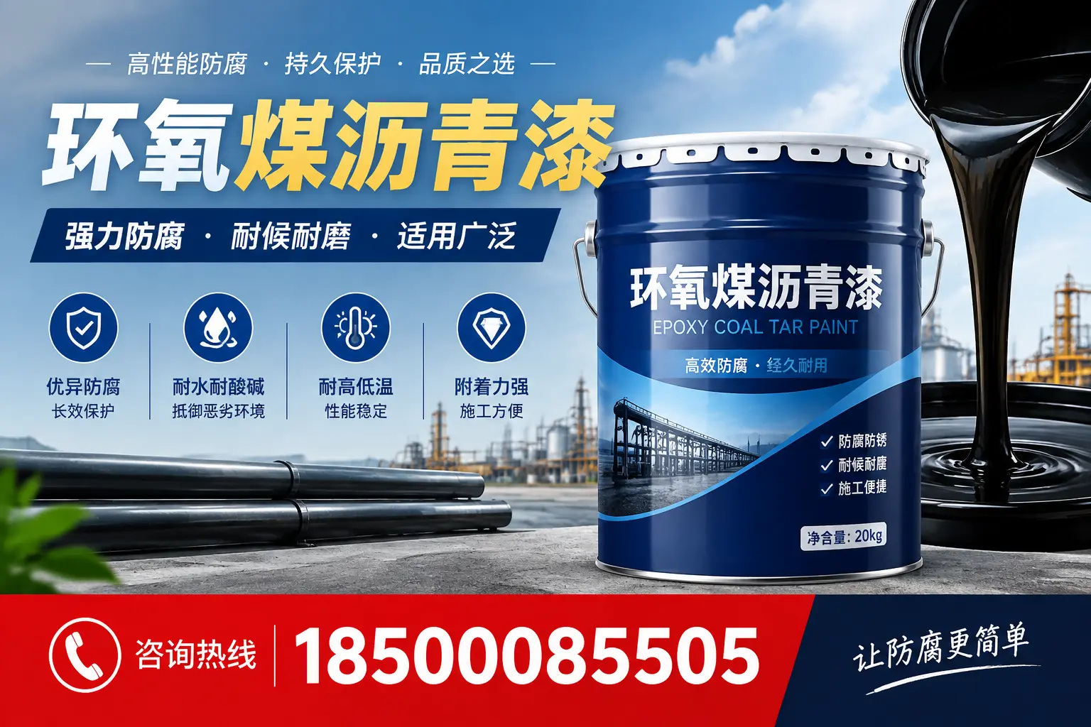 环氧煤沥青漆在不同气候条件下的表现分析,玉树适用性